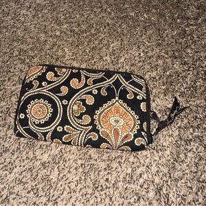 Vera Bradley Black and Brown Wallet